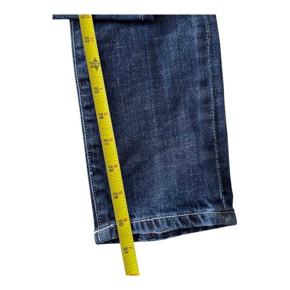 Size 25 Citizens of Humanity Avedon Women's Skinny Leg Stretch Denim Blue Jeans - Picture 4 of 11